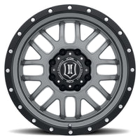 Thumbnail for ICON Alpha 20x9 6x135 16mm Offset 5.625in BS Gunmetal Wheel