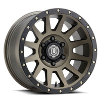 Thumbnail for ICON Compression 18x9 6x5.5 25mm Offset 6in BS 95.1mm Bore Bronze Wheel