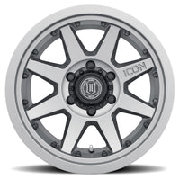 Thumbnail for ICON Rebound Pro 17x8.5 5x150 25mm Offset 5.75in BS 110.1mm Bore Titanium Wheel