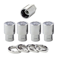 Thumbnail for McGard Wheel Lock Nut Set - 4pk. (Reg. Shank Seat) 1/2-20 / 13/16 Hex / 1.38in. Length - Chrome