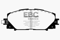 Thumbnail for EBC 11+ Lexus CT200h 1.8 Hybrid Greenstuff Front Brake Pads