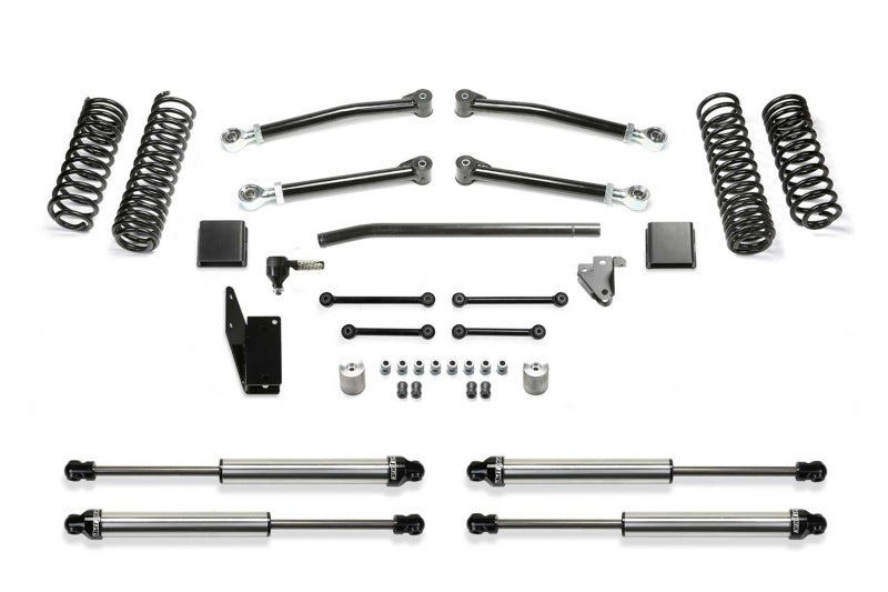 Fabtech 20-21 Jeep JT 4WD Gas 3in Trail w/Dlss Shks