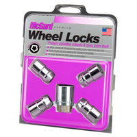 Thumbnail for McGard Wheel Lock Nut Set - 4pk. (Cone Seat) 7/16-20 / 3/4 Hex / 1.46in. Length - Chrome