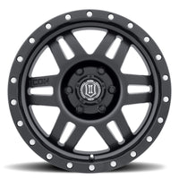 Thumbnail for ICON Six Speed 17x8.5 6x5.5 25mm Offset 5.75in BS 108.1mm Bore Satin Black Wheel