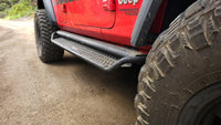 Thumbnail for Go Rhino Dominator Extreme D1 Side Steps - Tex Black - 57 in.