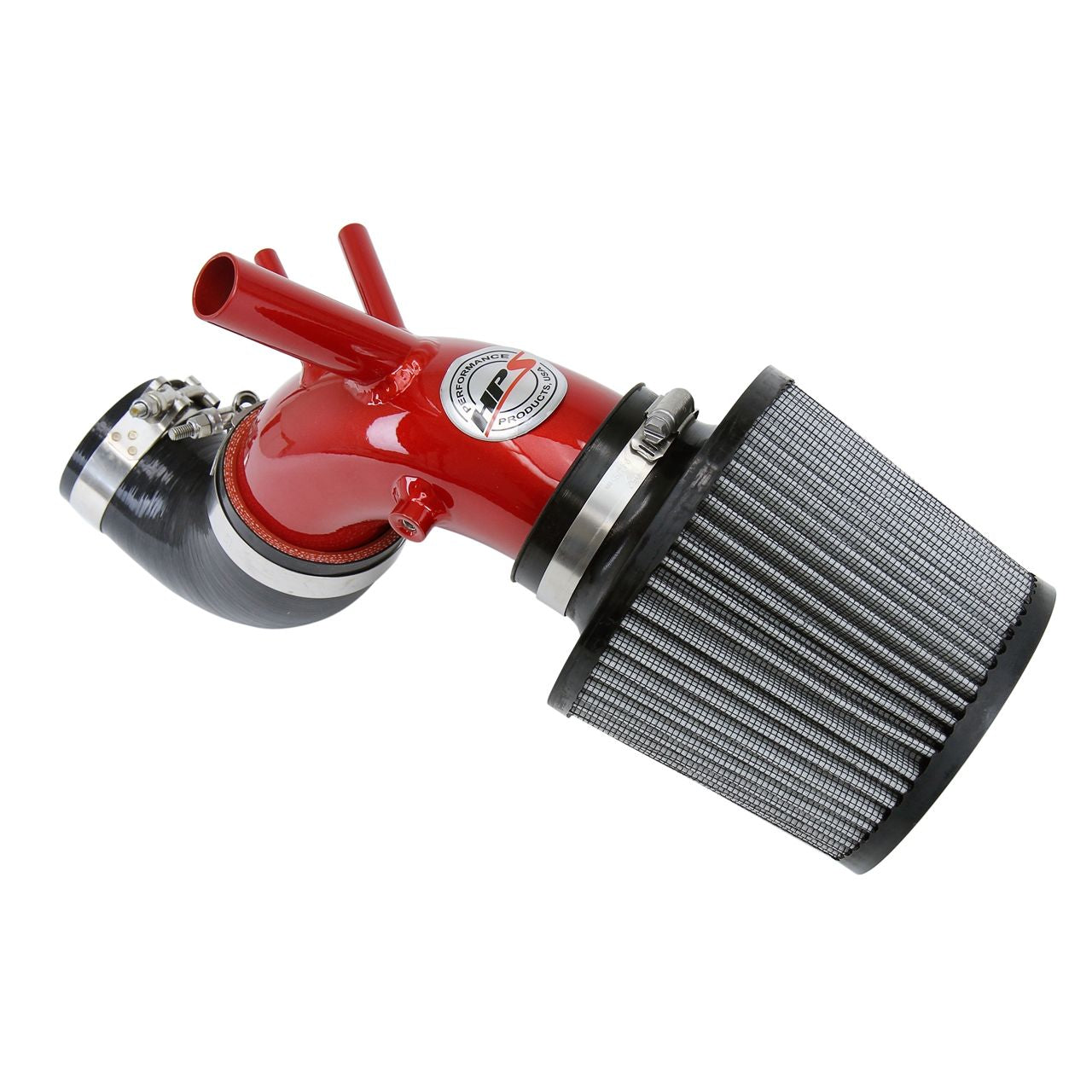 HPS Shortram Air Intake Kit 13-14 Hyundai Genesis Coupe 2.0T Turbo, Red