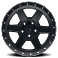 Thumbnail for Dirty Life 9315 Compound 17x9 / 6x139.7 BP / -38mm Offset / 106mm Hub Matte Black Wheel