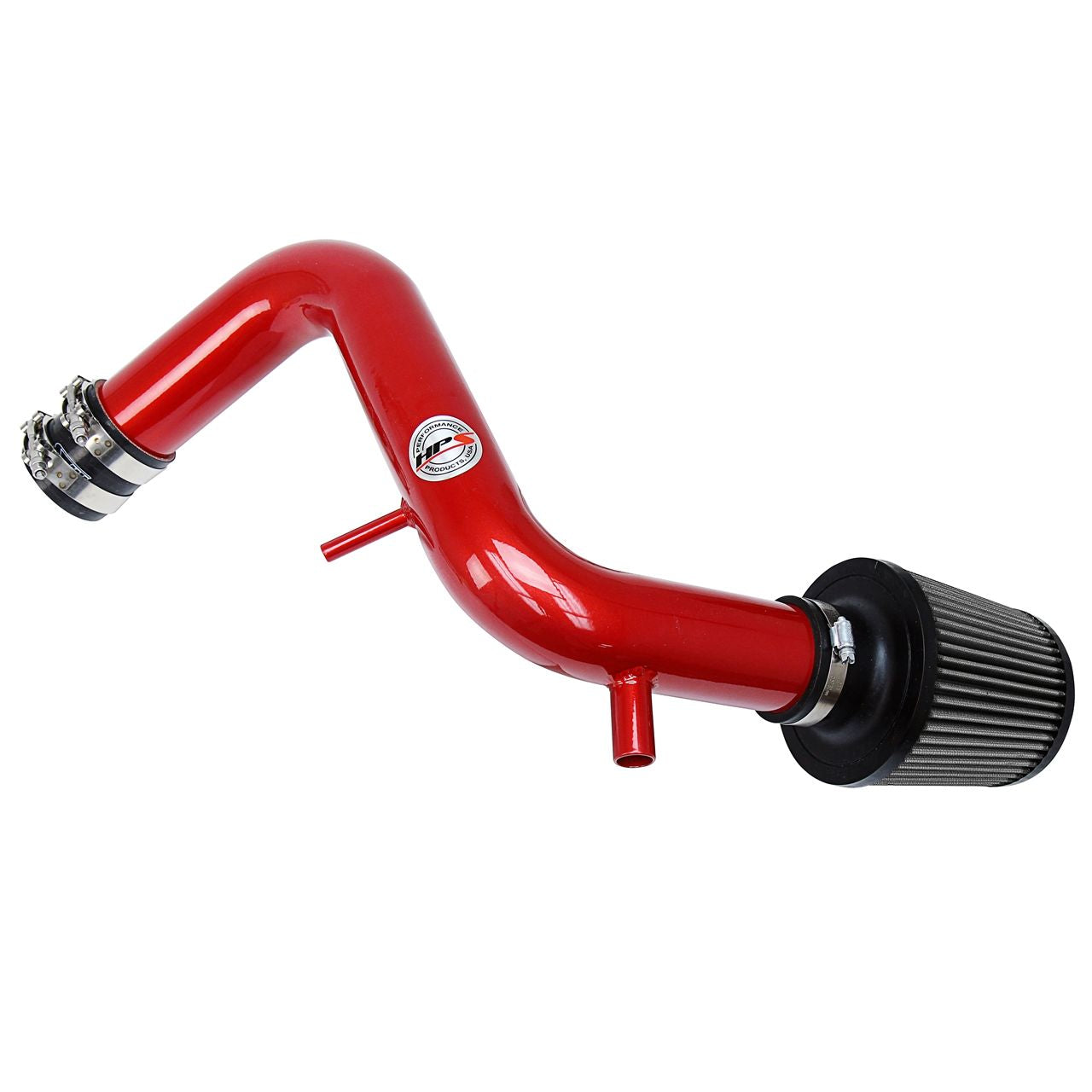 HPS Red Shortram Cool Air Intake Kit for 13-17 Hyundai Veloster 1.6L Turbo