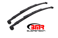 Thumbnail for BMR 67-69 1st Gen F-Body Rear Lowering Leaf Springs (2in Drop) - Black