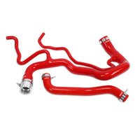 Thumbnail for Mishimoto 11+ Chevrolet Duramax 6.6L Red Silicone Coolant Hose Kit