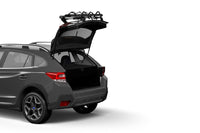 Thumbnail for Thule OutWay Hanging-Style Trunk Bike Rack (Up to 3 Bikes) - Silver/Black