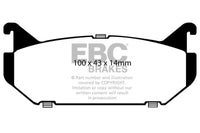 Thumbnail for EBC 93-97 Ford Probe 2.0 16v Greenstuff Rear Brake Pads