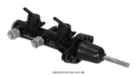 Thumbnail for Wilwood Tandem Remote Master Cylinder - 7/8in Bore Black