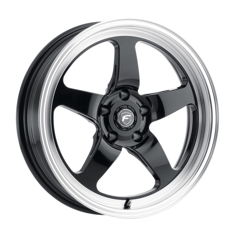 Forgestar D5 Drag 15x10 / 5x120.65 BP / ET50 / 7.5in BS Gloss Black Wheel