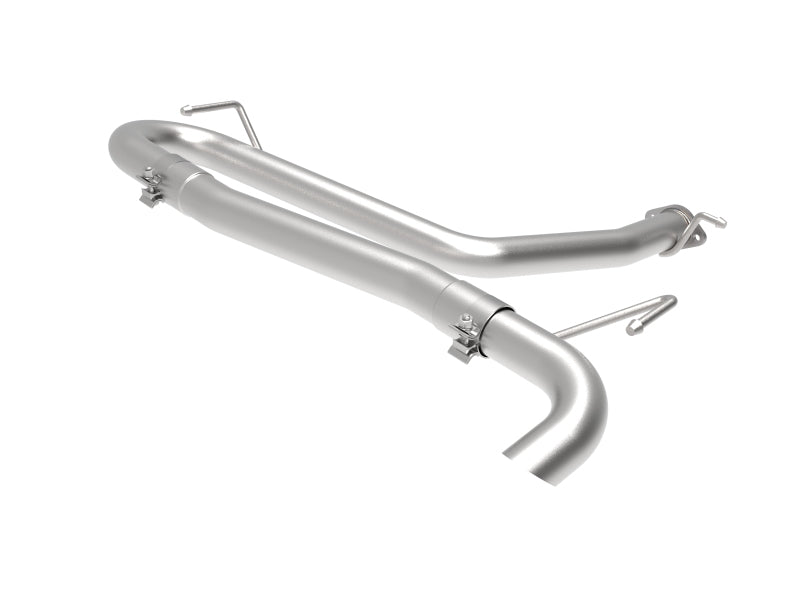 aFe Takeda 2-1/2in 304 SS Axle-Back Exhaust (No Muffler) 18-21 Hyundai Kona L4 1.6L (t)