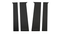 Thumbnail for Putco 2020 GMC Sierra HD - GMC Etching - Crew Cab / Dbl Cab (6pcs) Black Platinum Pillar Posts