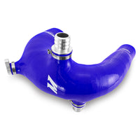 Thumbnail for Mishimoto 2016+ Polaris RZR XP Turbo Silicone Intake J-Tube - Blue