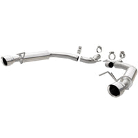 Thumbnail for MagnaFlow Axle Back, SS, 2.5in, Competition, Dual Split Polish 4.5in Tip 2015 Ford Mustang Ecoboost