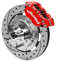 Thumbnail for Wilwood 70-81 FBody/75-79 A&XBody Dynapro Frt Brk Kit 11.75in D/S Rtr Red Caliper Use w/ PD Spindle