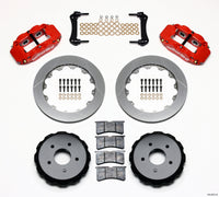 Thumbnail for Wilwood Narrow Superlite 4R Rear Kit 12.88in Red 97-04 Corvette C5/Z06