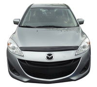 Thumbnail for AVS 12-14 Mazda 5 Carflector Low Profile Hood Shield - Smoke