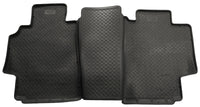 Thumbnail for Husky Liners 98-01 Dodge Ram 1500/2500/3500 Quad Cab Classic Style 2nd Row Black Floor Liners