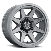 Thumbnail for ICON Rebound SLX 17x8.5 6 x 135 6mm Offset 5.75in BS 87.1mm Bore Charcoal Wheel