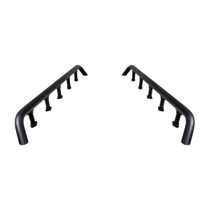 Go Rhino SRM500 Dual Rail Kit (For 65in. Long Rack) - Tex. Blk (Rails ONLY - Req. Platform)