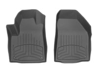 Thumbnail for WeatherTech 15+ Jeep Cherokee (No Bump In Front of Dead Pedal) Front FloorLiner HP - Black