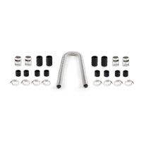 Thumbnail for Mishimoto Universal Flexible Radiator 48in Hose Kit - Chrome