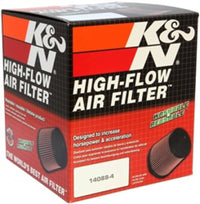 Thumbnail for K&N Universal Clamp-On Air Filter 3in FLG / 6in B / 4-1/2in T / 6in H