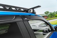 Thumbnail for AVS 07-18 Jeep Wrangler Unlimited Ventvisor Low Profile Window Deflectors 4pc - Matte Black