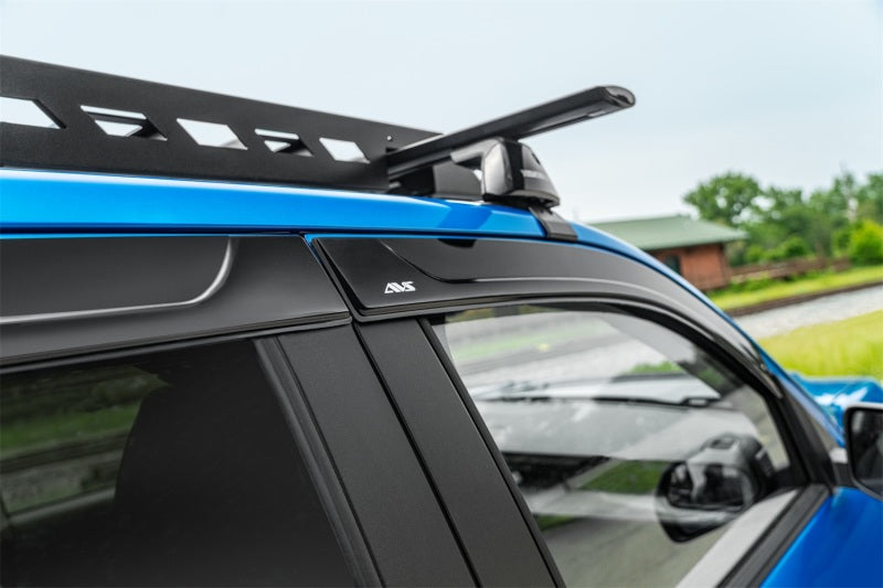 AVS 07-13 Chevy Avalanche Ventvisor Low Profile Window Deflectors 4pc - Matte Black