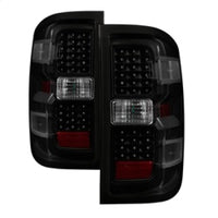 Thumbnail for xTune Chevy 1500 14-16 / Silverado 2500HD/3500HD LED Tail Lights - Black Smoked ALT-JH-CS14-LED-BSM