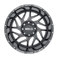 Thumbnail for Weld Off-Road W117 20X9 Fulcrum 8X165.1 ET00 BS5.00 Gloss Black MIL 125.1