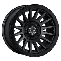 Thumbnail for ICON Recon Pro 17x8.5 6 x 135 6mm Offset 5in BS 87.1mm Bore Satin Black Wheel