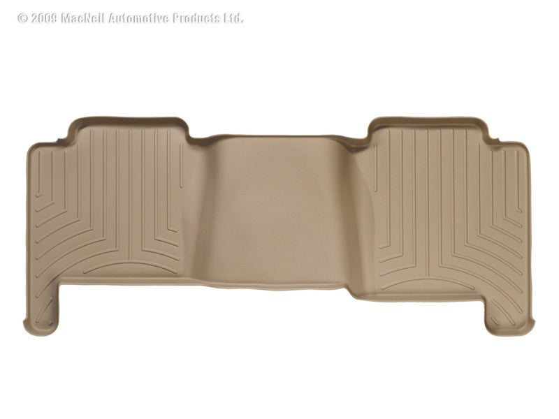 WeatherTech 04-08 Ford F150 Super Crew Rear FloorLiner - Tan