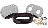 Thumbnail for K&N Custom Racing Assembly Oval Red - 1.75in Filer Height