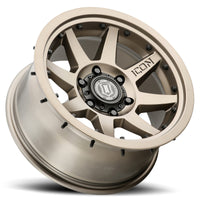 Thumbnail for ICON Rebound Pro 17x8.5 6x5.5 25mm Offset 5.75in BS 95.1mm Bore Bronze Wheel