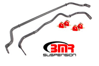 Thumbnail for BMR 16-18 Chevy Camaro Sway Bar Kit w/ Bushings - Black Hammertone