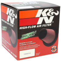 Thumbnail for K&N Filter Universal Air Filter Carbon Fiber Top With 6in Flange x 7.5in Base x 6in H