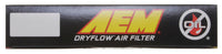 Thumbnail for AEM 2011 GMC SIERRA 2500 HD 6.6L Dryflow Round Straight Air Filter