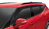 Thumbnail for AVS 18-22 Subaru Crosstrek Ventvisor Low Profile Window Deflectors 4pc - Smoke