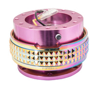 Thumbnail for NRG Quick Release Kit - Pyramid Edition - Pink Body / Neochrome Pyramid Ring