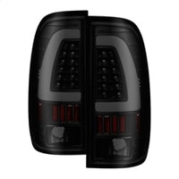 Thumbnail for xTune 97-03 Ford F-150 Light Bar LED Tail Lights - Black Smoke (ALT-ON-FF15097-LBLED-BSM)