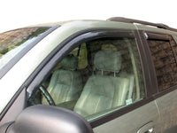 Thumbnail for AVS 02-09 Chevy Trailblazer Ventvisor In-Channel Front & Rear Window Deflectors 4pc - Smoke