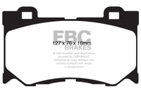 Thumbnail for EBC 08-15 Infiniti G37 3.7 Greenstuff Front Brake Pads