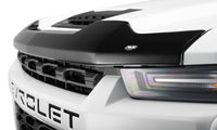 Thumbnail for AVS 2020 Chevrolet Silverado 2500 Aeroskin Low Profile Hood Shield - Smoke