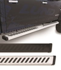 Thumbnail for Lund 04-17 Nissan Titan Crew Cab Summit Ridge 2.0 Running Boards - Black