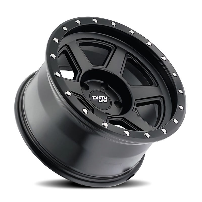 Dirty Life 9315 Compound 17x9 / 5x127 BP / -38mm Offset / 78.1mm Hub Matte Black Wheel